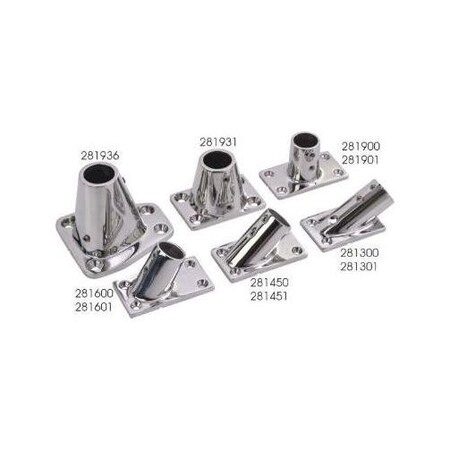 Sea-Dog Stainless Square Tube Top Fitting